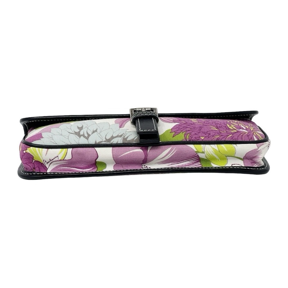 Burberry London Canvas Floral Clutch RARE - Picture 10 of 13